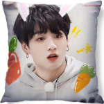BTS padjakate Jungkook Mugavuspatja Kpop Voodipadi BT21 60*60cm