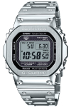 Casio h&otilde;bedane t&auml;ismetallist ja p&auml;ikeseenergial t&ouml;&ouml;tav G-Shock GMW-B5000D-1JF meeste k&auml;ekell Bluetoothi, disaini ja raadio teel juhitavusega