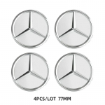 4 tk 75 mm auto velje keskmised katted AMG p&auml;rjaga Mercedes Benzi jaoks GLE GLK SLK CLA CLK W203 W204 W205 W209 W210 W211 W212