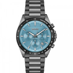BOSS Strike Chrono Hele sinine Antratsiit Roostevaba teras Meeste Kvarts 1514242 helesinine v&auml;rv