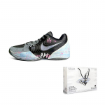 Nike Ja Morant 2 Amortiseerivad Kulumiskindlad Libisemiskindlad Madalad Korvpallijalatsid Meeste Must Sinine FD7327-002() 42.5