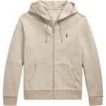Polo Ralph Lauren Logo Pikkade varrukatega Kapuutsiga T&otilde;mblukuga Jakk Meeste jakid Beež 710881517-049 M beige