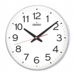 Seiko Kella Analoog Seinakell 294 x 47 mm Raadiojuhitav Kell, (KX278W) valge