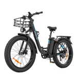 Ridstar-MN-26 1500W Maastikuratas Paksude Rehvidega Elektrijalgratas 26 x4 Linnas&otilde;iduks E-ratas must