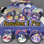 Minu V&auml;ike Pony Pimekarp Dream Magic Driftpudeli Seeria Fluttershy Rarity Rainbow Dash Applejack Pinkie Pie Mudel Lastekingitused
