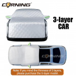 Autokatted Rahekaitsed Poolkatted Kaitsev&auml;line Varikatus P&auml;ikesekaitse Rahekaitse V&auml;litingimustes Veekindel Universaalne Tuuleklaas Tolm 3 Layers CAR Thin