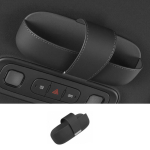 Xiaomi YU7 2025 2026 jaoks Magnetiline Nappa Nahast Autoklaaside Hoidja Kasti Autop&auml;ikesesirmi Klaasikarp Tarvikud must