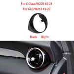 Mercedes W205 W253 Autode Kliimaseadme Resti &Otilde;hukonditsioneeri V&auml;limine R&otilde;ngas V&auml;limine Raami Kate Benz C GLC Klassi C180 C200 GLC300 jaoks Black Left