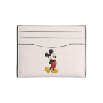 Coach X Disney koost&ouml;&ouml; kaardihoidja Hiirekuningas koomiksimuster ringlussev&otilde;etud nahast (kindanahk) meestele kaardihoidja Valge CR375-CHK Basic Set (Bag+Dust Bag)