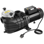 Basseinipump, 3000W, 35 000 L/H Maksimaalne vooluhulk &Uuml;hekiiruseline Basseinipump, AC 220-240V, 2860 p/min, 19 m Maksimaalne t&otilde;stek&otilde;rgus, 24-tunnise taimeri ja filtrikorviga, jaoks