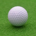 Golfi kahekihiline harjutuspall Sarini pall Kummipall Golfi kahekihiline harjutuspall white