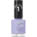 Rimmel, Super Gel K&uuml;&uuml;nelakk, 028 Purple haze, Geellakk, Professionaalne Tulemus, Pikaajalise P&uuml;sivusega, Kuivab nagu Tavaline Lakk