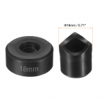 18mm-50mm Lehtmetalli Stantsiaukude Stants Bearing Steel T&auml;pse L&otilde;ikega Manuaalne V&auml;ljal&ouml;&ouml;git&ouml;&ouml;riista Komplekt Metallterasplaadi Valamu jaoks