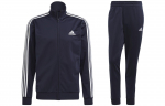 Adidas ESSENTIALS 3 triibuline vabaaja spordir&otilde;ivad Meeste Sinine GK9658 3XL