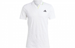 Adidas AEROREADY Polo S&auml;rgid Meeste Valge Polo Krae M&otilde;&otilde;dukas Sirge L&otilde;ige IA7099 S