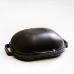 Mittekleepuv malmist ovaalne leivavorm - suur euroopa stiilis Cast Iron Oval Bread Pot