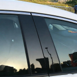 Renault Fluence 2011-2015 Aknaliistu Katete Keskosa Kilepostid B C-piilarite Postid Kleebis Autotarvikud must