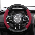 JAGUARi Suede Carbon Fiber Roolikate Sobib XF XE F-PACE E-PACE I-PACE X250 F-TYPE XJ X S-Type Autode Tarvikud