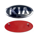 Auto esiosa kapoti embleem Tagumine pagasiruumi m&auml;rk KIA Sportage Ceed sorento Cerato Picanto Soul Stonic K3 K5 Rio optima Tarvikud black