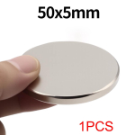 50x5mm Super Tugev Neod&uuml;&uuml;mmagnet N35 NdfeB P&uuml;siv Magnetiline imanes &Uuml;mmargused V&otilde;imsad Magnetid K&uuml;lmkapp