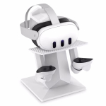 Meta Oculus Quest 3 2 Pro Quest3 Quest2 Laadimisalus Seisualus Hoidik Tugi M&auml;ngutarvik Virtuaalreaalsuse VR-prillid Peakomplekt Kiiver only Stand Holder valge