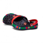 (Must, C12-13=18.5-19cm) T&uuml;drukud Poisid Cros stiilis Crocband klounid Laste rannakingad C6-7=14.5-15cm sinine/kollane