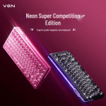 VGN Neon 75 &Uuml;liKonkurentsiv&otilde;imeline Edition 81-klahviline kolmerežiimiline magnetiline klaviatuur