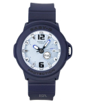 Casio Baby-G Plus Analoog Vaikrihm Hele Sinine Tihik Kvarts BGA-15K-2A 100M Naiste K&auml;ekell Vahetatava Hoidikuga helesinine v&auml;rv