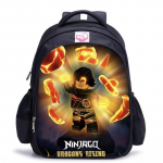 Lego Ninjago 5. hooaeg Multikaprint Must Seljakott Black - small