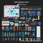Arduino Uno R3 Algajate DIY Elektrooniline Komplekt Anduri Arendusplaadiga High-End Deluxe Edition
