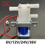 1 tk 2-asendiline 3-tee elektriline solenoidklapp DC6V/12V/24V/36V N/O N/C vee/&otilde;hu voolu juhtimiseks 36V  Solenoid Valve