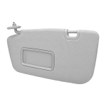 P&auml;ikesesirm peegliga vasakpoolne hall Asendus Subaru Impreza 2008 2014 jaoks 92011FG032ME white