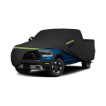 &Uuml;ldine pikapi katte kate suur pikapi katte kate p&auml;ikesekaitse vihmakindel tolmukindel autokate t&auml;ielik kate Pikapi vihmakate M must