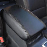 Hyundai Tucson 2015-2018 jaoks Auto Siseaksessuaarid Auto Keskpuldikasti Kate Kaitsev PU Nahast Kate must