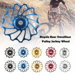 Lixada MTB maanteeratta keraamiline rihmaratas 7075 alumiiniumsulamist tagumine k&auml;iguvahetaja juhik jalgrattakeraamika B 13T sinine