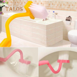 S-kujuline Toliet harja puhastusk&uuml;lg, kumer, puhas majapidamistarbed Closestool k&auml;sit&ouml;&ouml;riist