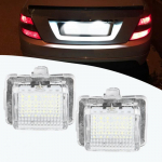 2 tk Kvaliteetne Abs-auto numbrim&auml;rgi LED-lamp Benzile