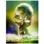 Teemantmaaling T&uuml;drukute kunst T&auml;is&uuml;mar teemanttikandid T&auml;isekraan ristpistes T&auml;is&uuml;mar teemant 20X30CM