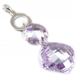 Les Tr&eacute;sors De Lily [F6934] - Pendentif Argent 'Linda' lavande lilla