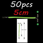 50 tk Darkness Glow traatvarred koos p&ouml;&ouml;rlevate helmestega Merevee kalap&uuml;&uuml;giplatvormi oksad Tilguti klemmid 5 cm 6 cm 7 cm 8 cm 9 cm 10 cm 5cm