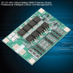 3S 12V 40A liitiumaku kaitseplaat BMS PCB plaat tasakaalulaadimisega