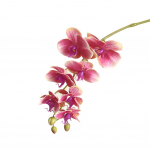 1 tk kunstlillede liblikas orhidee DIY pulmapidu lauaarvuti kodukaunistus tumeroosa v&auml;rv