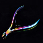 Holograafiline roostevabast terasest k&uuml;&uuml;nekunsti k&uuml;&uuml;nenaha n&auml;pitsad pintsetid Clipper Remover Tool