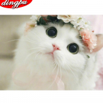 Teemantv&auml;rvimiskomplektid Auto ristpistes Teemanttikandid Maastikum&uuml;&uuml;k K&auml;sitsi valmistatud kingitus K&otilde;ik sisekujundus Rhinestones kunst 20X30CM