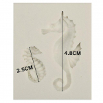 1tk Sea Horse Silikoon Fondant Hallitus Mereloomade Kommid &Scaron;okolaadivormid DIY Sugarcraft k&uuml;psisevormi koogi kaunistamise t&ouml;&ouml;riist K&uuml;psetusn&otilde;ud