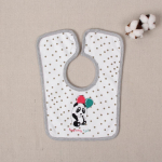 Beebi pudip&otilde;lled Armsa multifilmi mustriga v&auml;ikelapsele beebi veekindel s&uuml;ljer&auml;tik puuvillane imikute r&ouml;hitsemine riidest toitmine