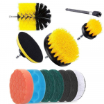 12 TK/SET Elektrilise puurharja puhastuspatjade komplekt Power Scrubber Cleaning Kit Puhastusharja k&uuml;&uuml;rimine 12pcs