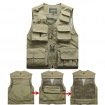 Meeste vestid, kiirelt kuivavad hingavad mitme taskuga v&otilde;rgust vestid, varrukateta jakid 7xl XXXXXXL