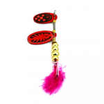 1tk 9cm 14g Spinner peibutuss&ouml;&ouml;da lusikad Fresh Shallow Water Bass Walleye Minnow kalastustarvete spinner