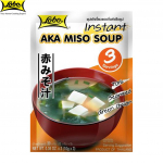 Lobo AKA Miso supp, veetustatud tofu, Wakame merevetikad ja kuivatatud kevadsibul / Teeb 3 portsjonit, Jaapani toit, 30 g 30 g